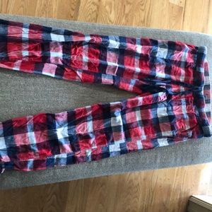 AE plaid PJ pants